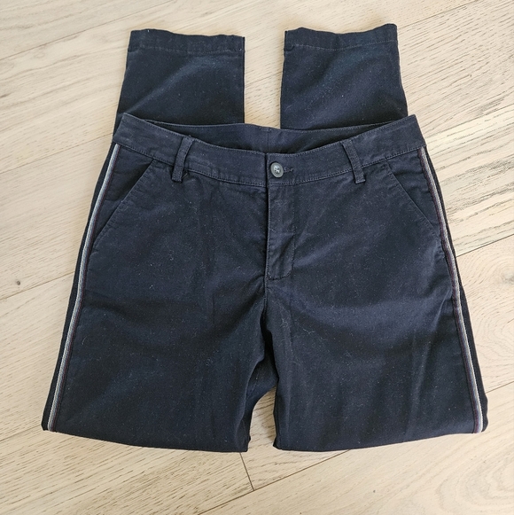 CAbi Black Trousers with Side Accents - Picture 1 of 5